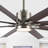 66'' Ceiling Fan with LED Lights-453944120