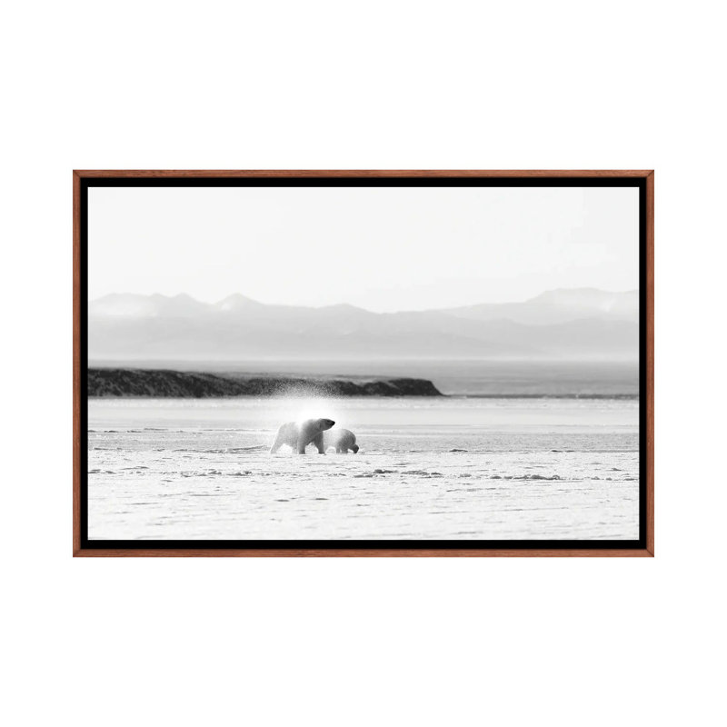 Shake - Floater Frame Print on Canvas