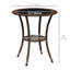 Table de salle à manger d'extérieur 25,2 po Reinolf