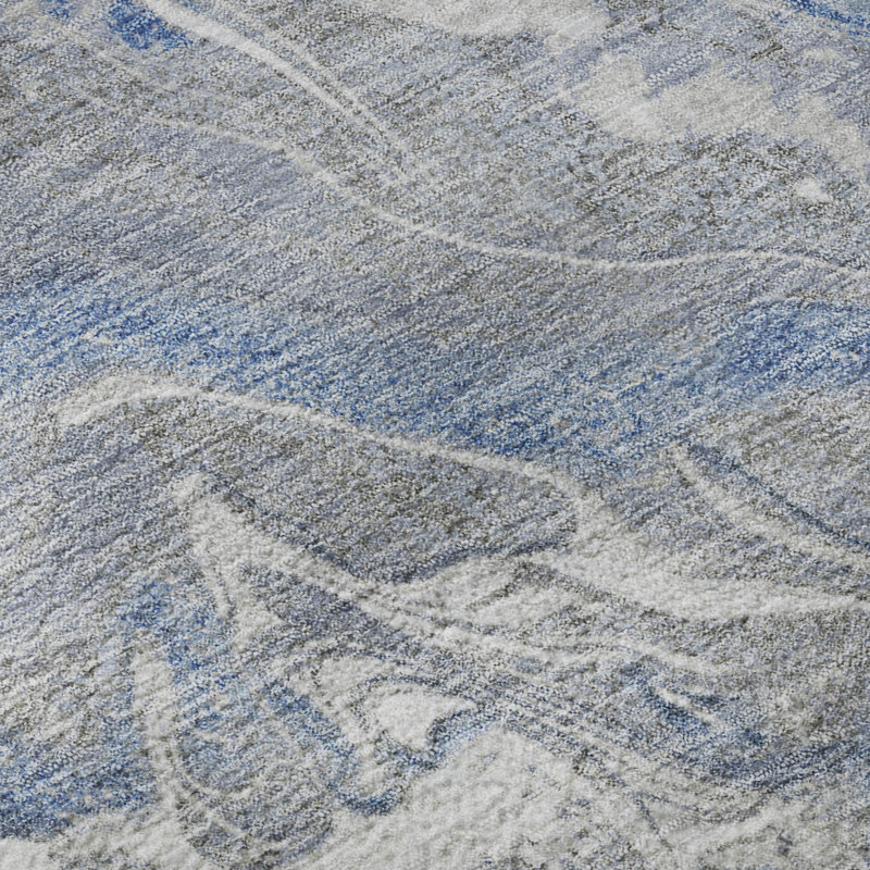 Premium Machine Washable Strinko AMF1682 Abstract Rug, Rectangle 9' x 12'