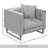 PU Leather Upholstered Accent Chair-2007792319