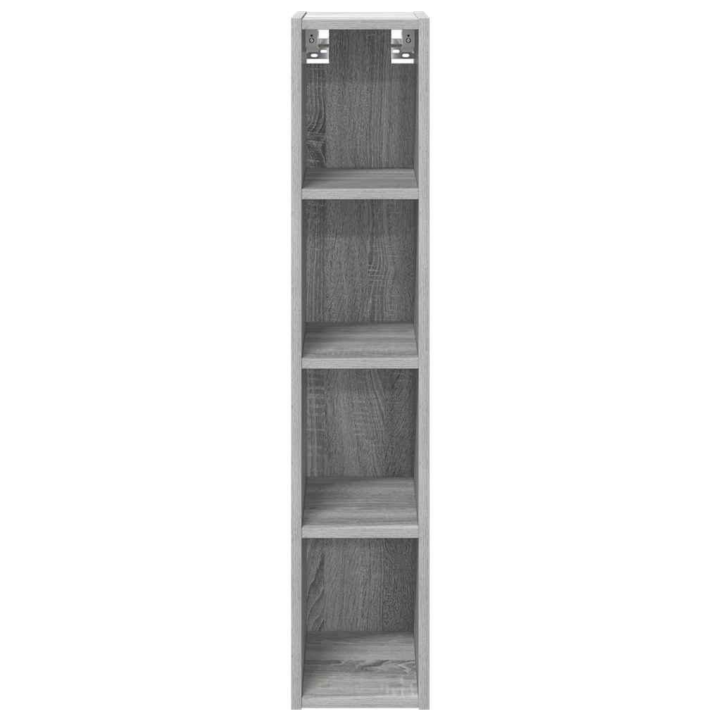 Vidaxl Hanging Cabinet With Storage Riga Old Wood 30 X 29.5 X 100 Cm