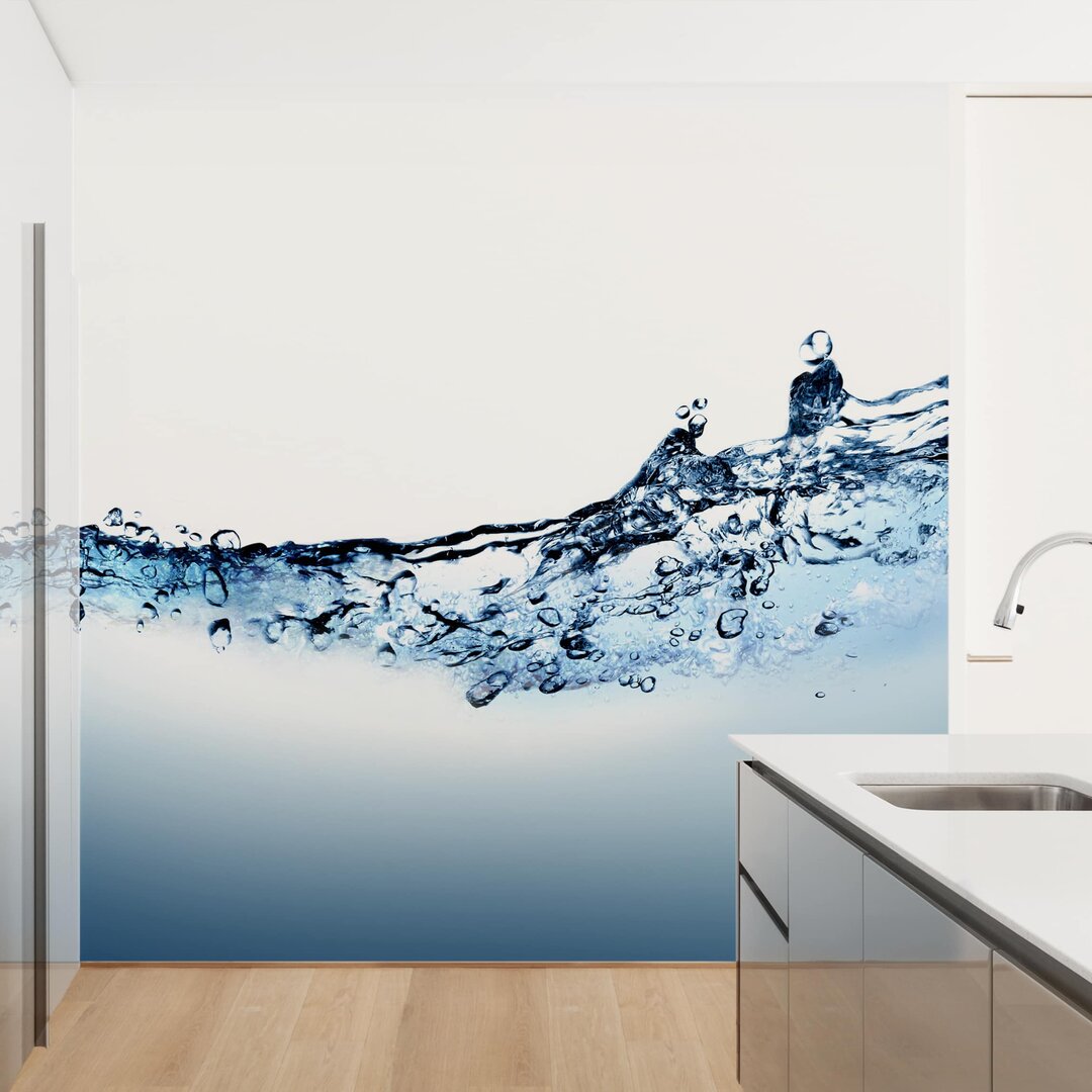 Matte Tapete Fizzy Water 1,92 m x 192 cm