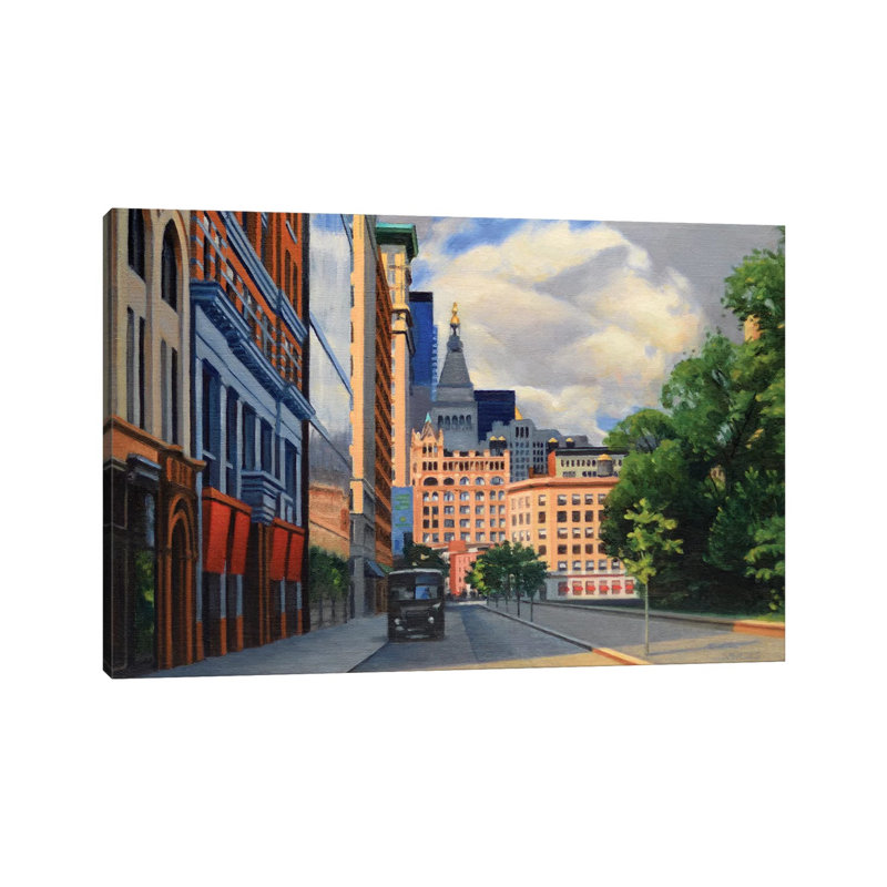 Union Square West by Nick Savides - Wrapped Canvas Painting, 66.04 cm H x 45.72 cm W
