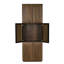 Lucas 30 in. Wide Solid Wood Storage Cabinet Office Storage Cabinet