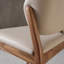 Chaise d'appoint en noyer et kaki (dossier de 2)-1981410220