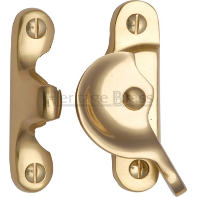 Heritage Brass Fitch Pattern Sash Curtain Hardware Accesory
