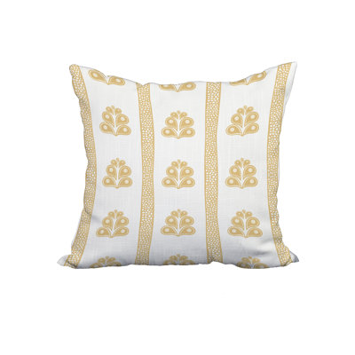  Housse de coussin en coton imprimé et insert