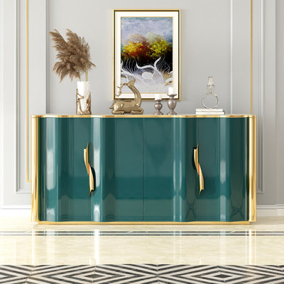 Armoire d'entrée moderne et luxueuse