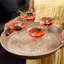 Ensemble de plateaux de service et bols à salade en bambou 2 pièces Lexa, noir-122663377