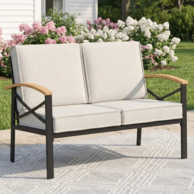 Patio Loveseat With Cushions