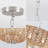 5 - Light Dimmable Candle Chandelier – Rustic Farmhouse Ceiling Fixture For Home Decor-1492469628