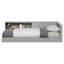 Connect Solid Wood Storage Bed-1086982540