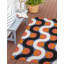 Tapis abstrait lavable intérieur / extérieur Kivett-856349455