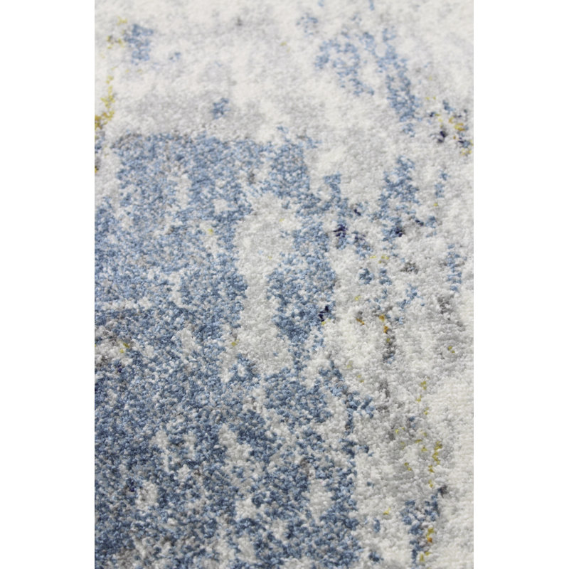 Ruthie Collection Contemporary Abstract Area Rug Multi, Rectangle 7'6" x 9'6"