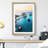 The Rock of Aphrodite Beach in Cyprus in Abstract - Picture Frame Graphic Art Print-55770859-55770862