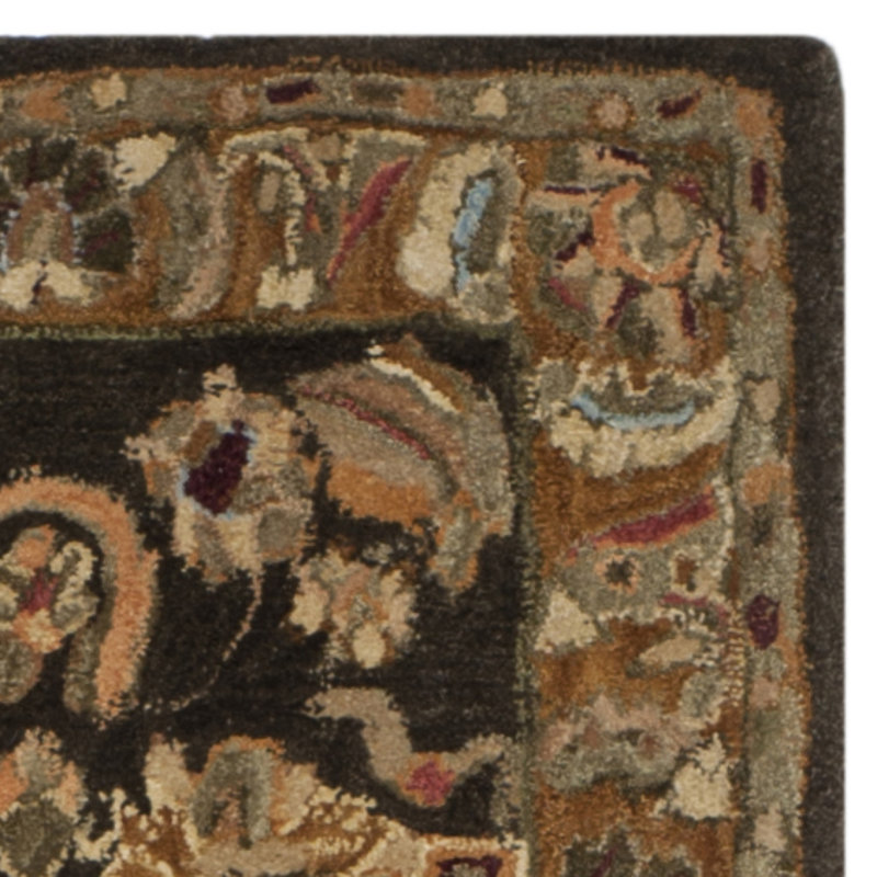 Tapis oriental en laine touffeté à la main Tingley, Rectangle 5 pi x 8 pi