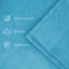 Faux Fur Reversible Fleece Throw Blanket – Soft & Cozy-118258434-118258439