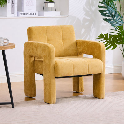 Fauteuil simple rembourré Modern Modern