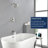 Tub & Shower Faucet with Rough in-Valve-109681697