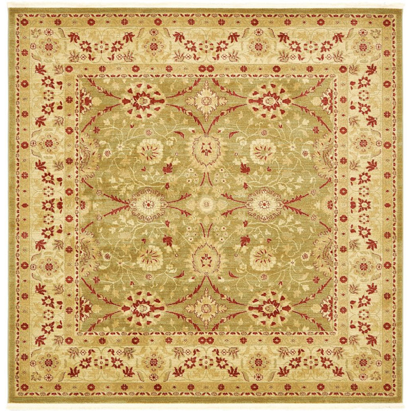 Moore Oriental Indoor Rug, Square 8' x 8'