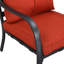 Chaise de patio avec coussins Jenalea