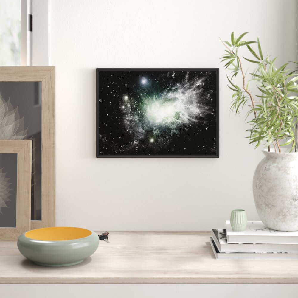 Gerahmter Kunstdruck Distant Galaxy Star Dust