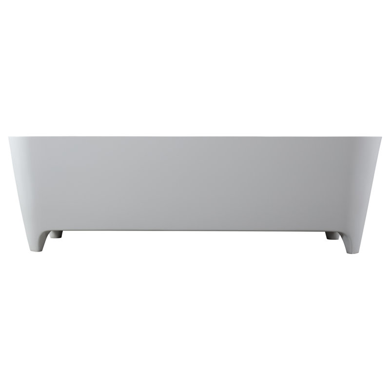 71'' x 32.5'' Soaking Solid Surface Bathtub