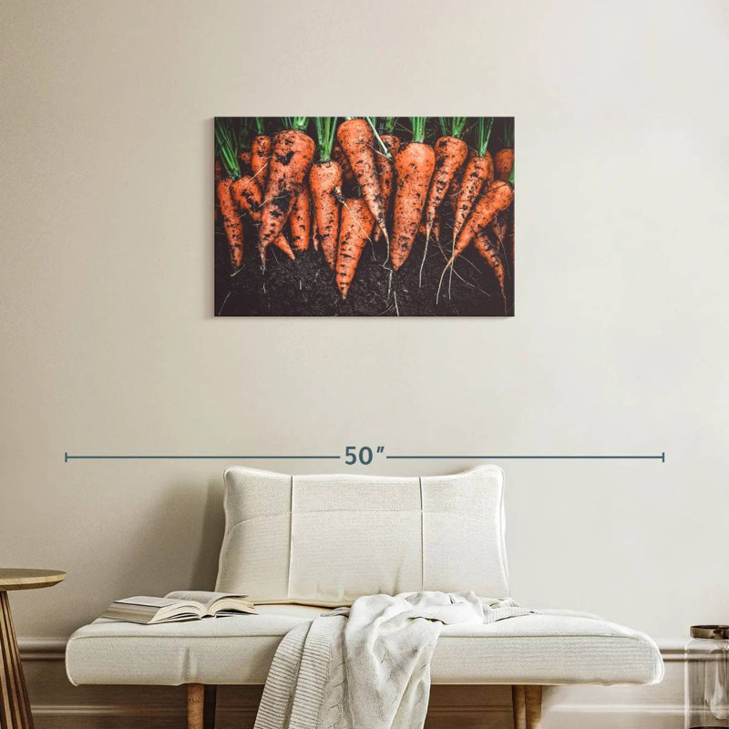 Récolte de carottes Yarlin, H 20 po x l 30 po