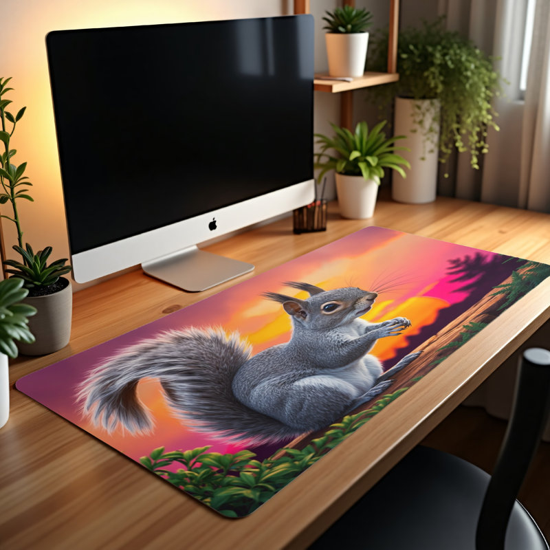 Polyester Desk Pad, 23.6x13.8