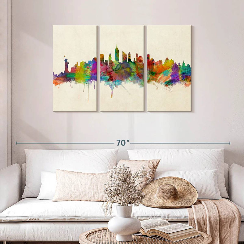 Skyline Sireci New York Sireci III, H 28 po x l 45 po