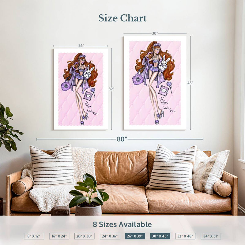 Shuttleworth Chic Sweet Dreams III, 39" H x 26" W