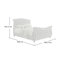 Alzado Upholstered Velvet Bed-22218696-22218697