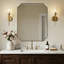 Miroir de salle de bain Modern Cadre en acier inoxydable-864994804-864994762