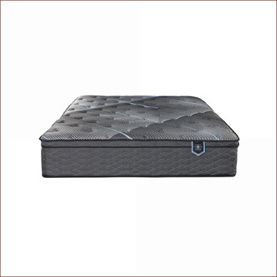 Mattresses, Restonic 14\" Euro Top Plush Full Mattress | Foam | Black