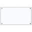 Denico 40cm W x 70cm L Glass Peel and Stick Panel