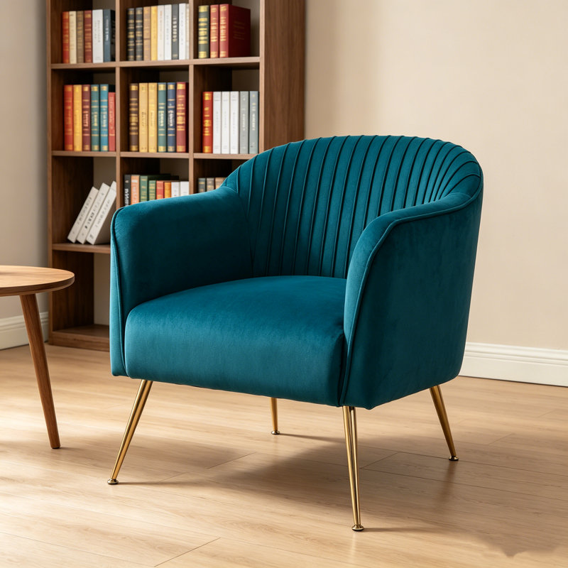Fauteuil de chambre Modern Velvet