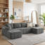 Canapé modulaire en chenille Aino-198985425