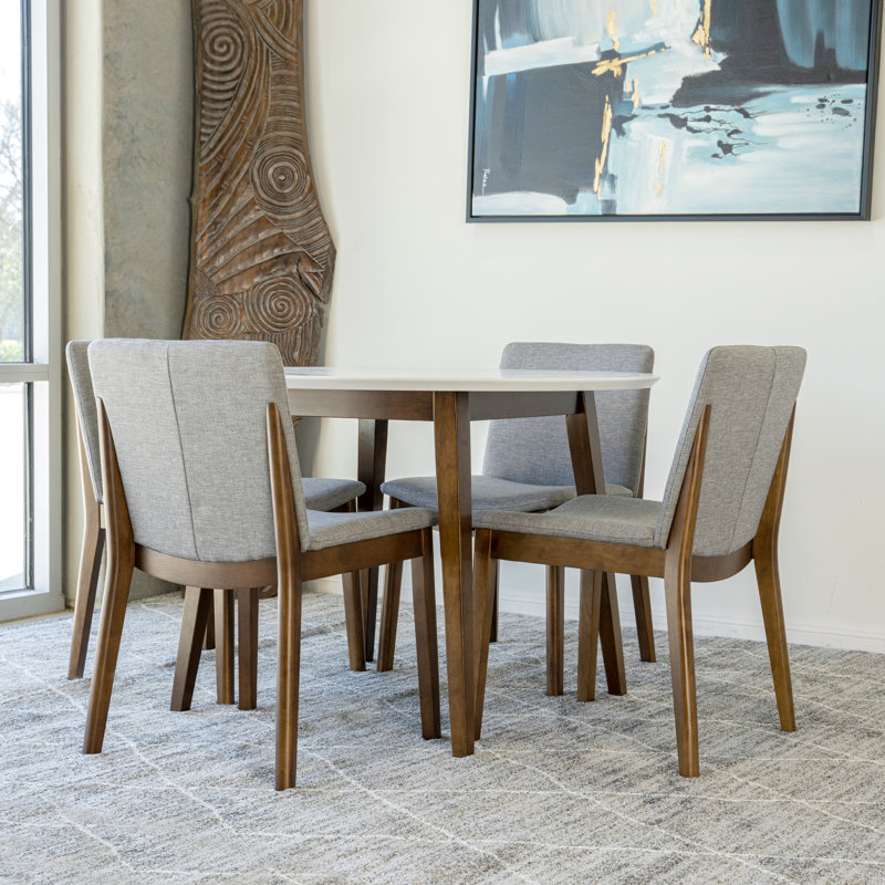 Ensemble repas pour 4 personnes Tottenville, Gris