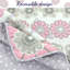 Ensemble de courtepointe réversible Lola Flora-21429488