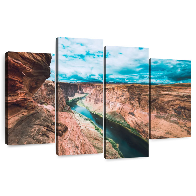 Ciel turquoise Alvord Grand Canyon, H 54 po x l 84 po
