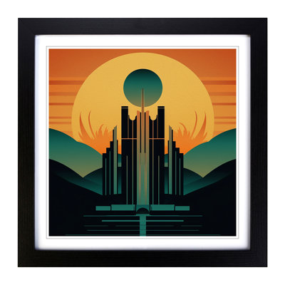 Single Picture Frame Print on Wood