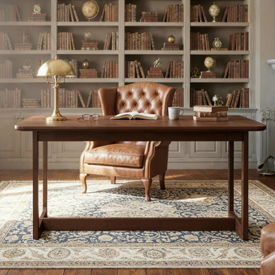 51.2'' W 100% Solid Wood Desk