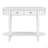 Elegant Retro Console Table With Curved Design And Smooth Glaze For Entryways, Living Rooms And Hallways-1940651354