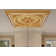 Golden Grand Square Chandelier Fan Ceiling Medallion