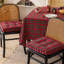 40 x 40cm Checkered Chair Cushion with PP Cotton Filling