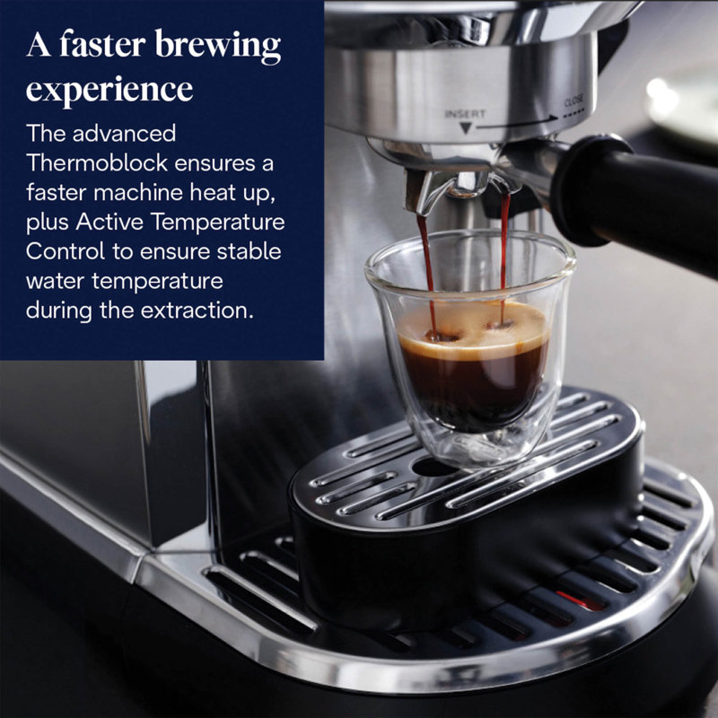 Dedica Maestro Plus Manual Espresso Coffee Machine