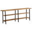Solid Wood Top Console Table-1980550213