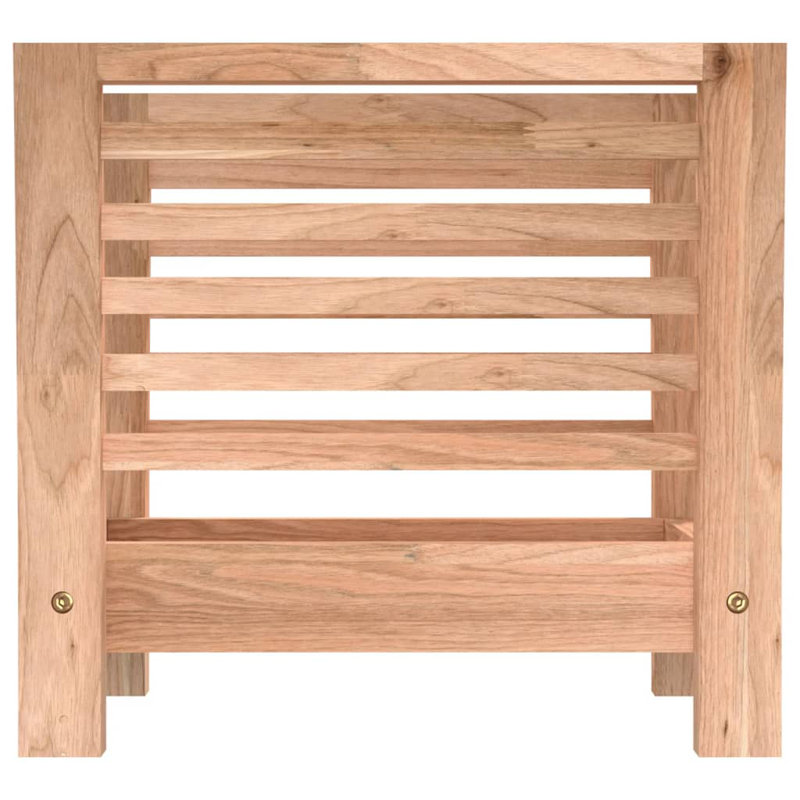 Almazan Solid Wood Free Standing Magazine Rack