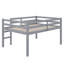 Lit mezzanine compact pleine grandeur avec marches-229652426